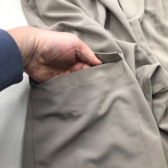 Prologue Women's Size 14 Ankle Length Natural Waist Cargo Pants Beige New - Picture 16 of 16